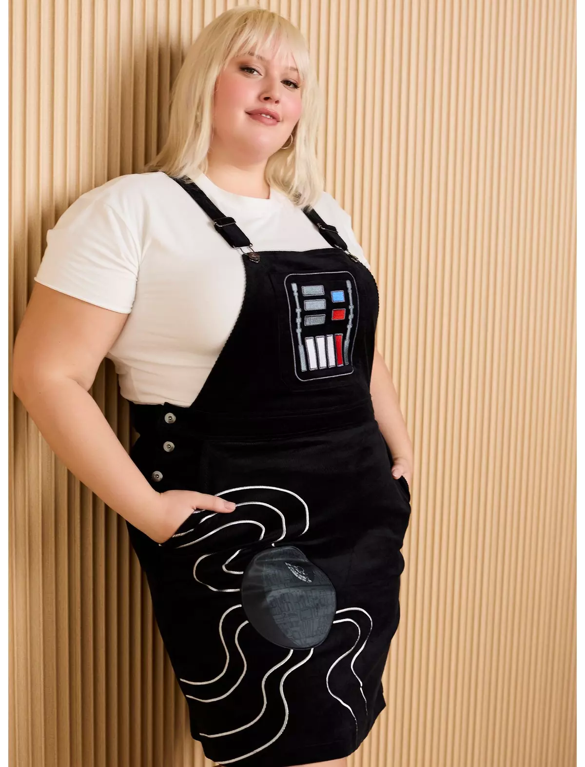 I'm looking for plus size dresses with Star Wars or sci-fi themes