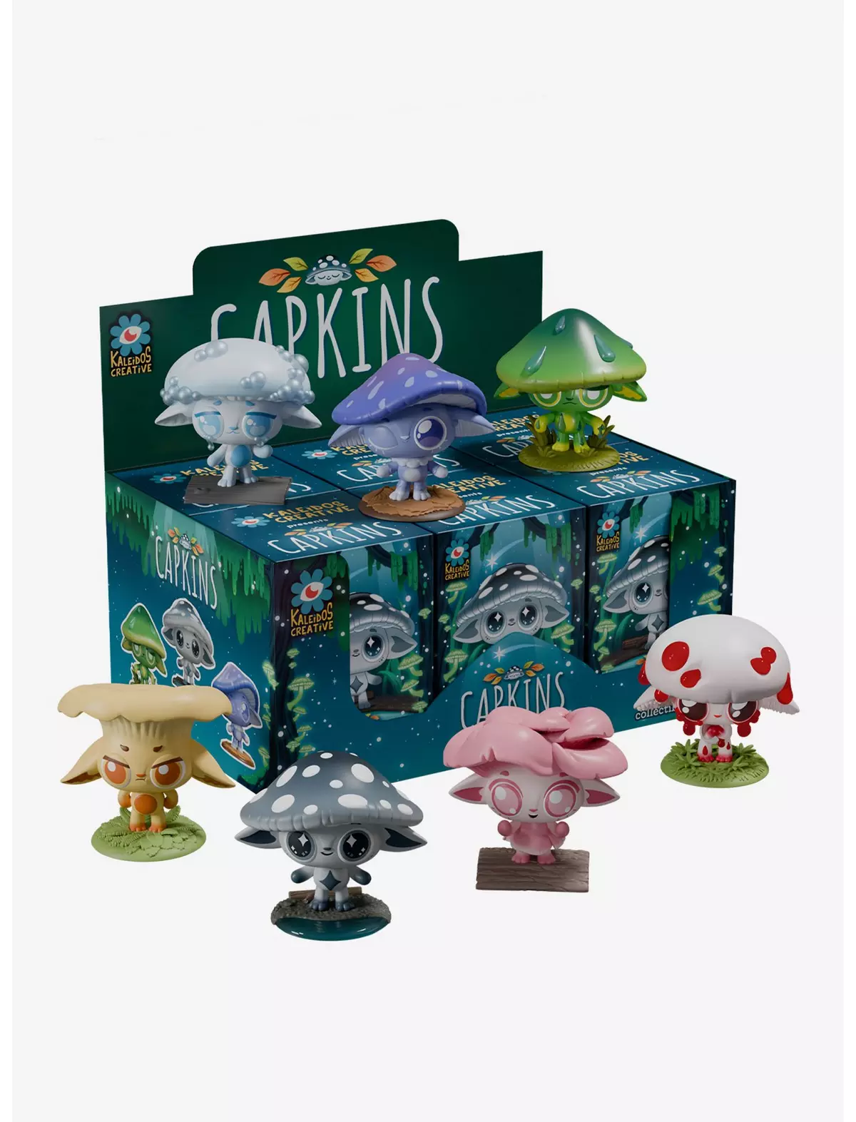 I'm interested in blind box collectible figures or mystery toys